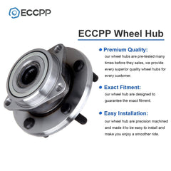 2P Wheel Hub Bearings Front For Chrylser Sebring Dodge Stratus Coupe 2-Door Only 6B93BC-57