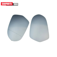 Pair Left Right Rearview Mirror Glass Heated For Audi A6 C7 C7.5 S6 4G 2012-2018 6B93BC-57
