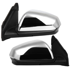 Chrome Mirror For 2018-2021 Chevrolet Equinox Blind Spot Driver & Passenger Side 6B93BC-57