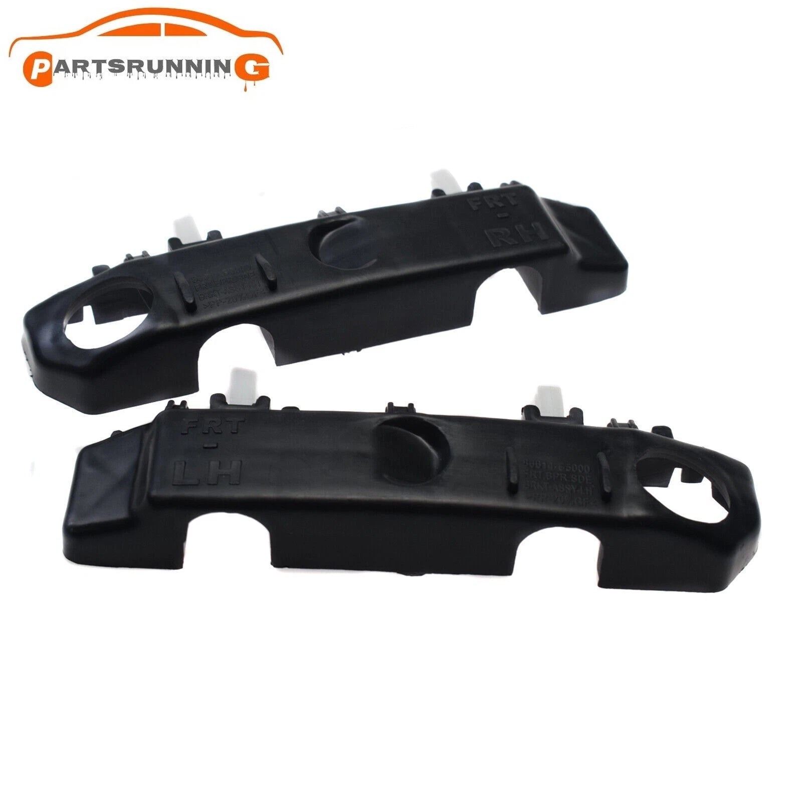 2pcs Pair Front Bumper Retainer Brackets For 2014 2015 2016 2017 2018 Kia Forte 6B93BC-57