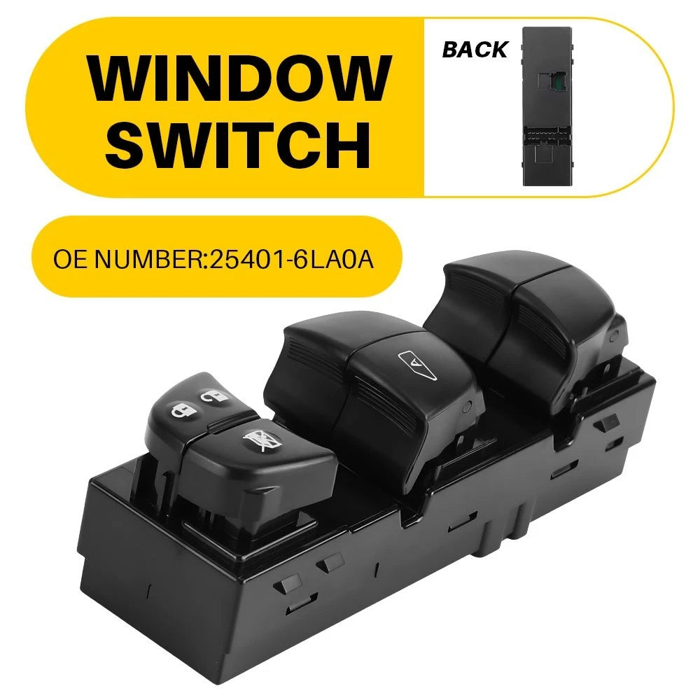 Left Master Power Window Control Switch for Nissan Sentra 2020 2021 2022 2023 EA 6B93BC-57