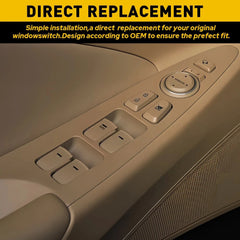 For 2011-2015 Hyundai Sonata Front Driver Left Side Power Master Window Switch 6B93BC-57