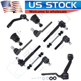 12pcs Front Tie Rod Ends Ball Joints For Lincoln Town Car Ford Crown Victoria KOEEP