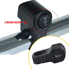 7/8" Handlebar Headlight Fog Spot Light Switch for Motorcycle Dirt Bike ATV EOA 6B93BC-57