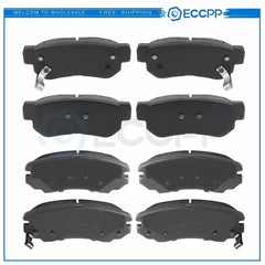 Front And Rear Ceramic Pads Kit For Kia Magentis Optima Sportage 6B93BC-57
