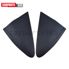 2Pcs Front Rearview Mirror Triangle Cover Trim For Toyota For Yaris 2012-2014 6B93BC-57