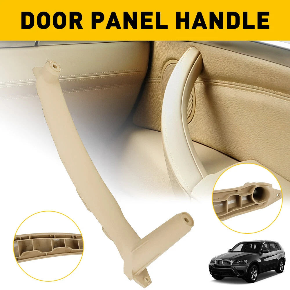 For E70 BMW X5 2007-2014 Passenger Right Inner Door Panel Handle Pull Trim Cover 6B93BC-57