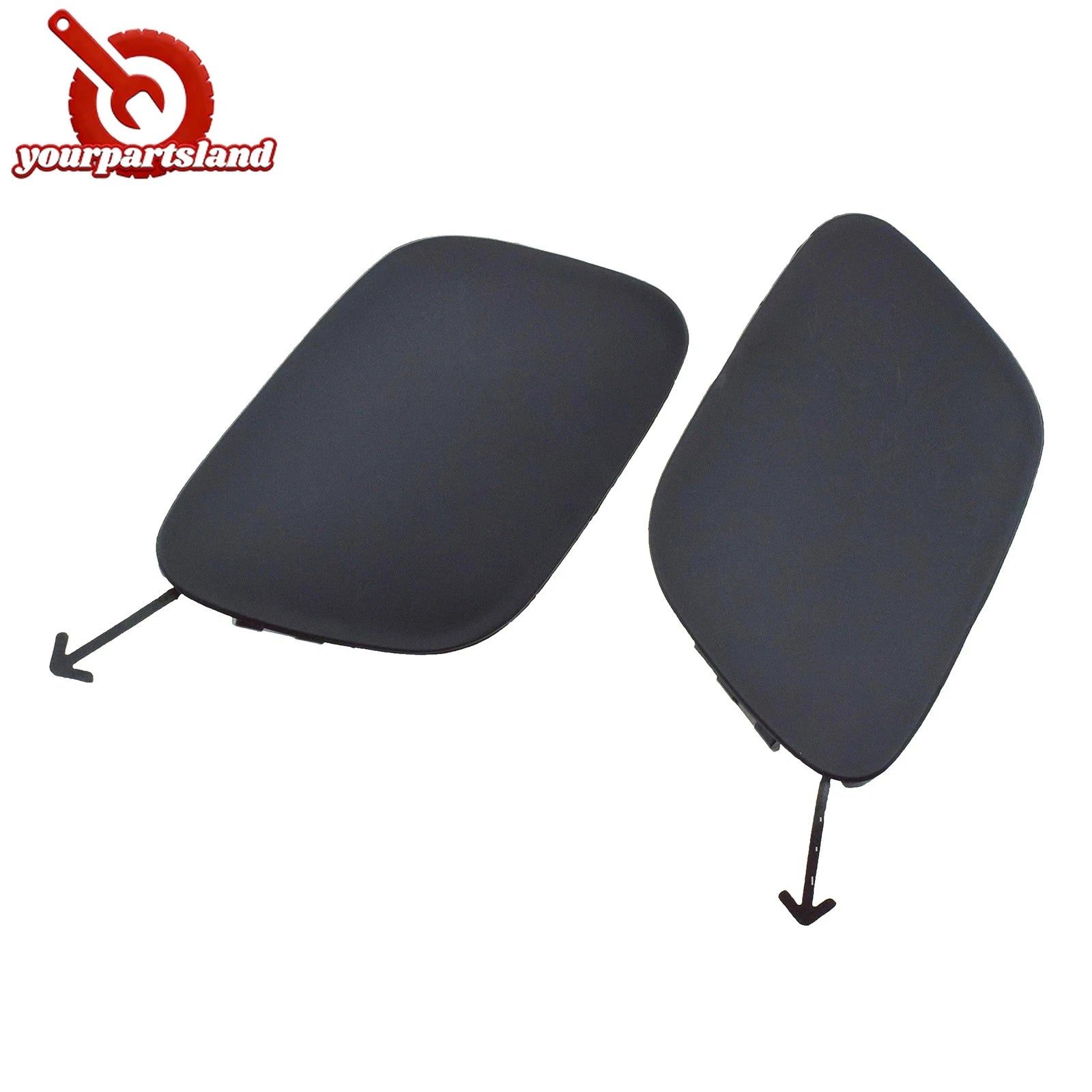 Left Right Side Car Tow Hook Eye Cap Covers For Toyota Prius 1.8L 2019 2020 2021 6B93BC-57