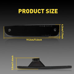 For 97-01 Jeep Cherokee Amber Smoked LED Front Side Corner Parking Marker Lights 6B93BC-57