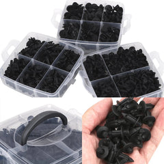625 Pcs Auto Plastic Rivets Fastener Clips Car Push Pin for Fender Bumper Trim A 6B93BC-57