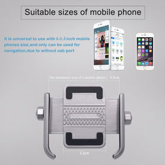 Aluminum Motorcycle Handlebar Mount Phone Holder For Harley Street Glide Touring