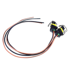 For Ford 6.0L 7.3L PowerStroke 2 Wire Harness Plug Pigtail IPR / VGT Solenoid 6B93BC-57