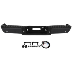For 2004-2006 Ford F-150 Fleetside Hitch Style Rear Step Bumper with Park Assist 6B93BC-57