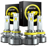 9005 H11 LED Headlights Kit Combo Bulbs 6500K High Low Beam White Bright Y19 EOA 6B93BC-57