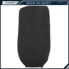 Black PU Leather Center Console Armrest Cover For Toyota RAV4 2.5L 2019-2023 6B93BC-57