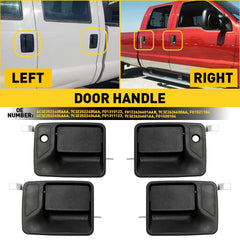 Outside Door Handle For Ford Super Duty F250 F350 Truck 1999-2016 Right Front EA 6B93BC-57