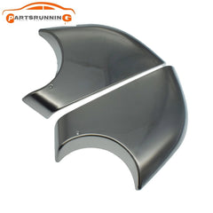 2PCS Chrome Left Right Lower Outer Cover Cap Mirror For 2017-2022 Tesla Model 3 6B93BC-57