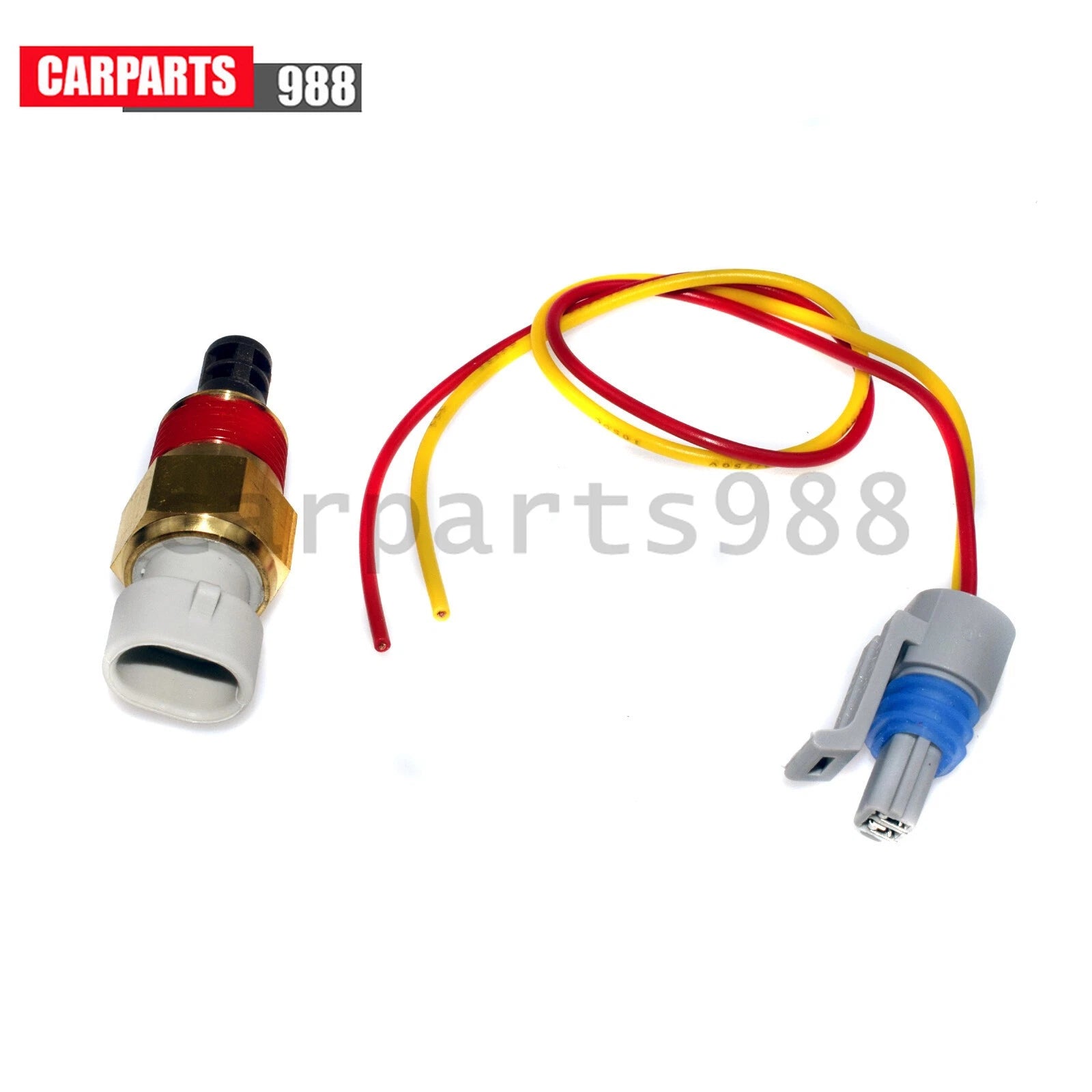 Intake Air Temperature Sensor IAT /MAT /ACT + Plug Kit for GM 25036751 25037334 6B93BC-57