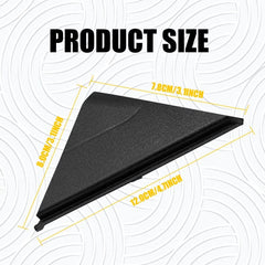 Left Right Side View Mirror Fender Corner Trim Cover For 17-20 Hyundai Elantra 6B93BC-57