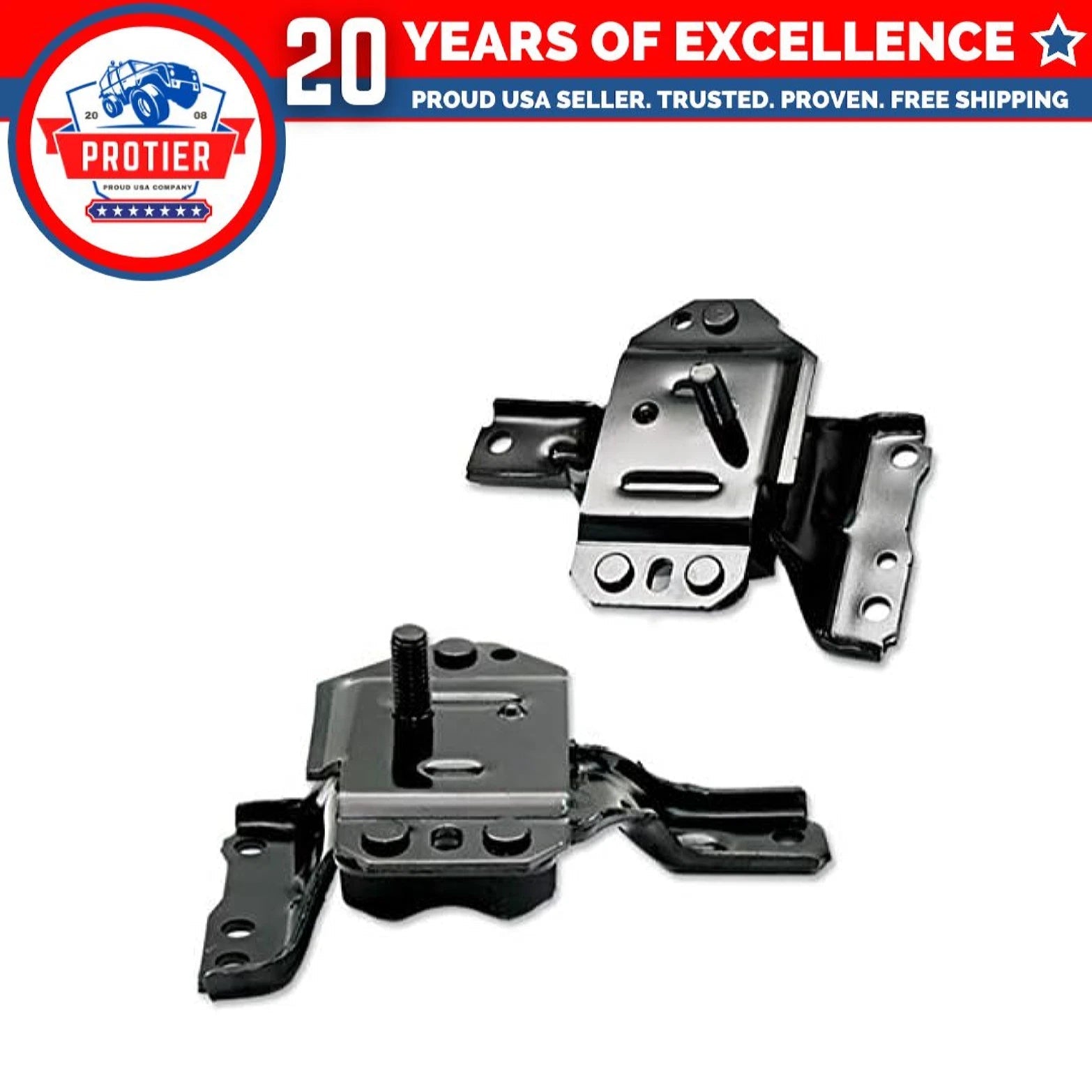 Fits 1996-2004 Ford Mustang 4.6L Front Left & Right Motor Mount Set 2pcs 6B93BC-57