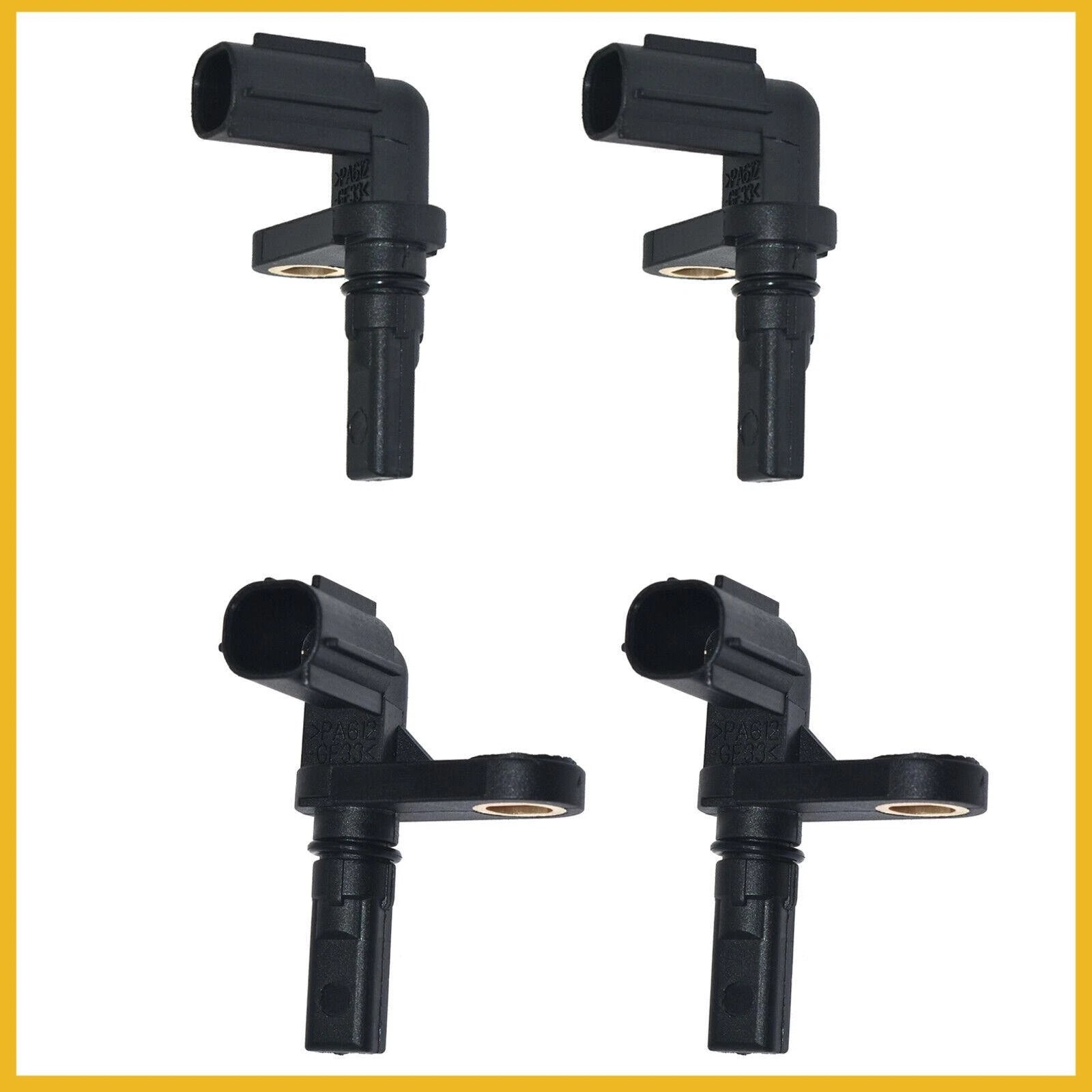 Set of 4 ABS Wheel Speed Sensor Front Rear Left and Right For Tundra 2007-2017 6B93BC-57