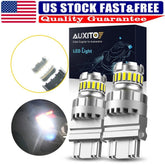 AUXITO 3156 3157 LED Reverse Turn Signal Tail Light Bulb CANBUS Anti Hyper Flash AUXITO