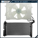 Electric Radiator Cooling Fan Kit For Toyota Matrix For Corolla 03 04 2005-2008 6B93BC-57