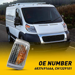 Passenger Side Mirror Turn Indicator Signal Light For Promaster 2500 1500 3500 6B93BC-57