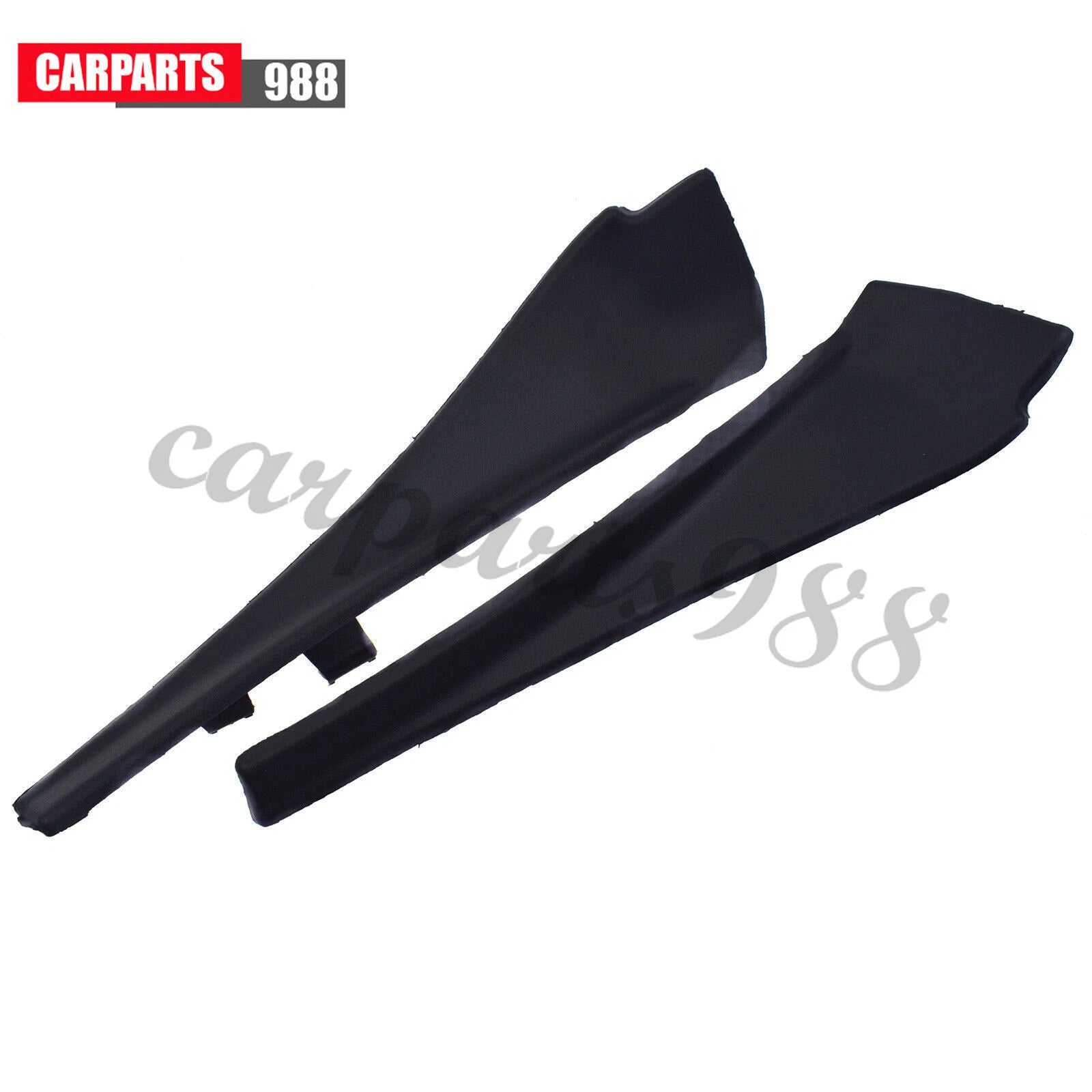 Pair Left Right Front Wiper Side Cowl Extension Cover For 2014-2020 Nissan Rogue 6B93BC-57