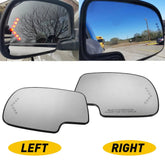 2X MIRROR GLASS HEATED TURN SIGNAL FOR 2003-06 CHEVY SILVERADO TAHOE GMC SIERRA 6B93BC-57
