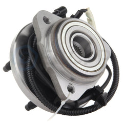 ECCPP ECCPP 3 Pc Set Steering Rack And Pinion + 2 Wheel Hub Bearing Assembly 4X4 ECCPP