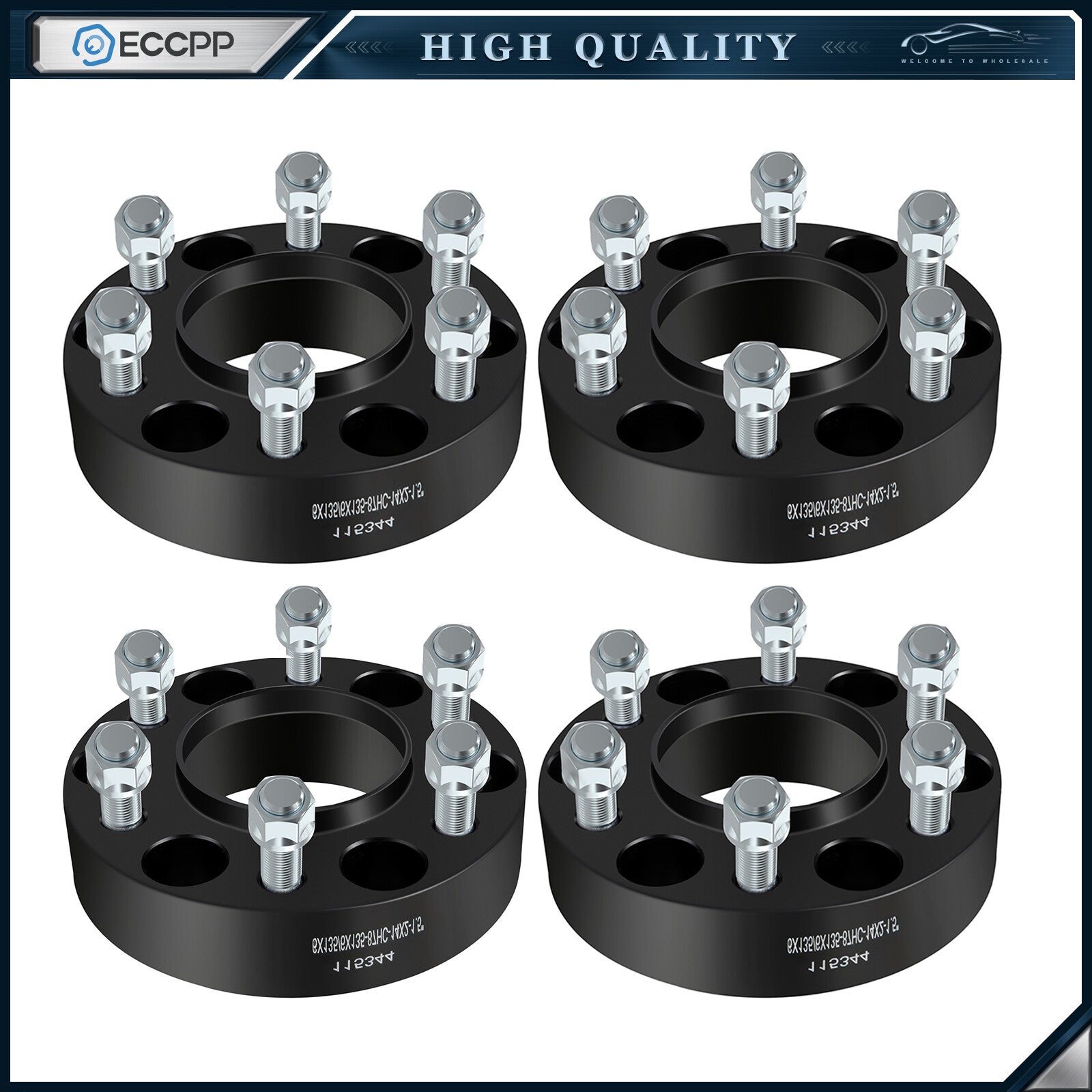 (4) 1.5 inch Hubcentric Wheel Spacers 6x135 14x2 For Lincoln Navigator Mark LT 6B93BC-57