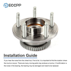 1Pc Front Wheel Hub Bearing Assembly For Ford Mustang 2005-2011 2012 2013 2014