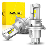 AUXITO H4 LED Headlight Bulbs Kit 100W 30000LM Hi/Lo Beam Super Bright White EOA AUXITO