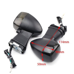 Front Turn Signal Lights For KAWASAKI NINJA 250R/500R KLE 250/400/500 Z750 ZR-7S