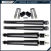 3" Rear Leveling Kit & Complete Struts Shocks For Silverado Sierra 1500 2WD Only 6B93BC-57
