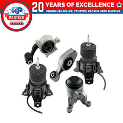 Fits 2013-2018 Nissan Altima 3.5L Engine Motor Mount Set 5pcs : A4355HY, 6B93BC-57