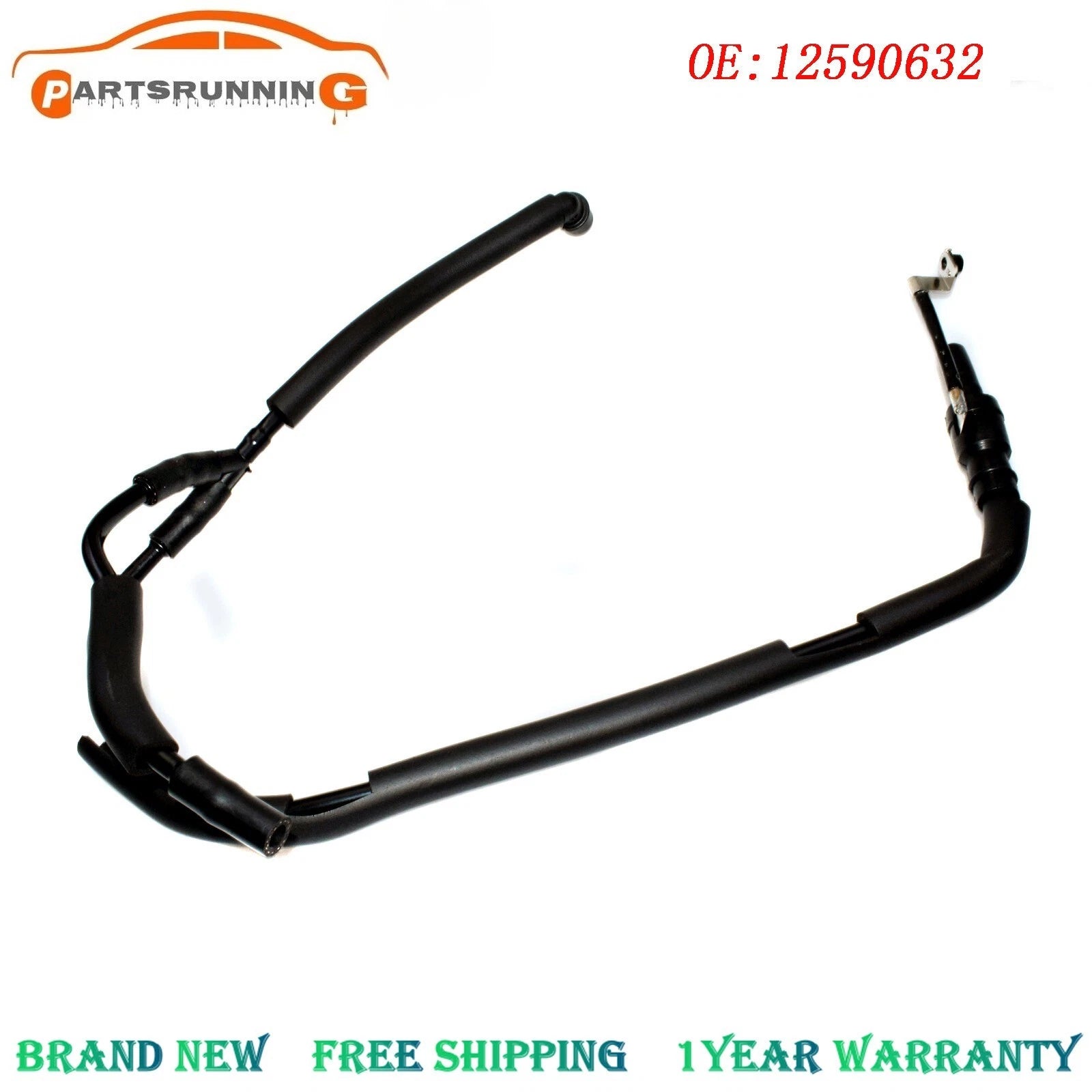 PCV Valve Pipe Hose For Chevrolet Chevy Camaro Corvette Pontiac Firebird 5.7L 6B93BC-57