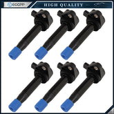6 PCS For 09 2010 2011 2012 Honda Accord Pilot Ridgeline Acura TL V6 3.5L UF603 6B93BC-57