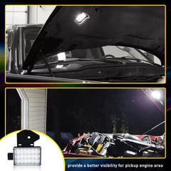 LED Under Hood Courtesy Light Lamp w/ Wiring Harness For 1998-07 Jeep Wrangler A 6B93BC-57