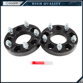 2Pcs 1" 5x4.75 to 5x5 Wheel Adapters 12x1.5 For Chevy 5x120.65 Convert to 5x127 6B93BC-57