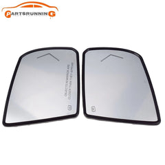 Pair Heated Mirror Glass For 08-17 Toyota Tundra Sequoia 87903-0C030,87906-0C032 6B93BC-57
