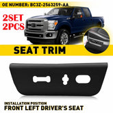 2X For 2011-16 Ford Super Duty Front Driver Seat Switch Housing Trim Bezel Panel 6B93BC-57