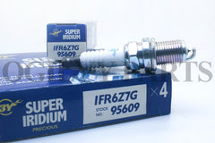 4PC 95609 IFR6Z7G Super Iridium Spark Plugs For NGK 55585534 55580961 JP