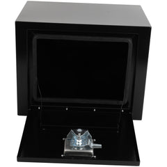 18"x12"x14" Storage Tool Box for Truck Garage home W/ 2x Chain+1x Lock