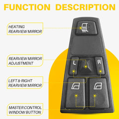 20752917 Driver Power Window Master Switch For Volvo VN 2005-2014/VNL 2005-16 EA 6B93BC-57