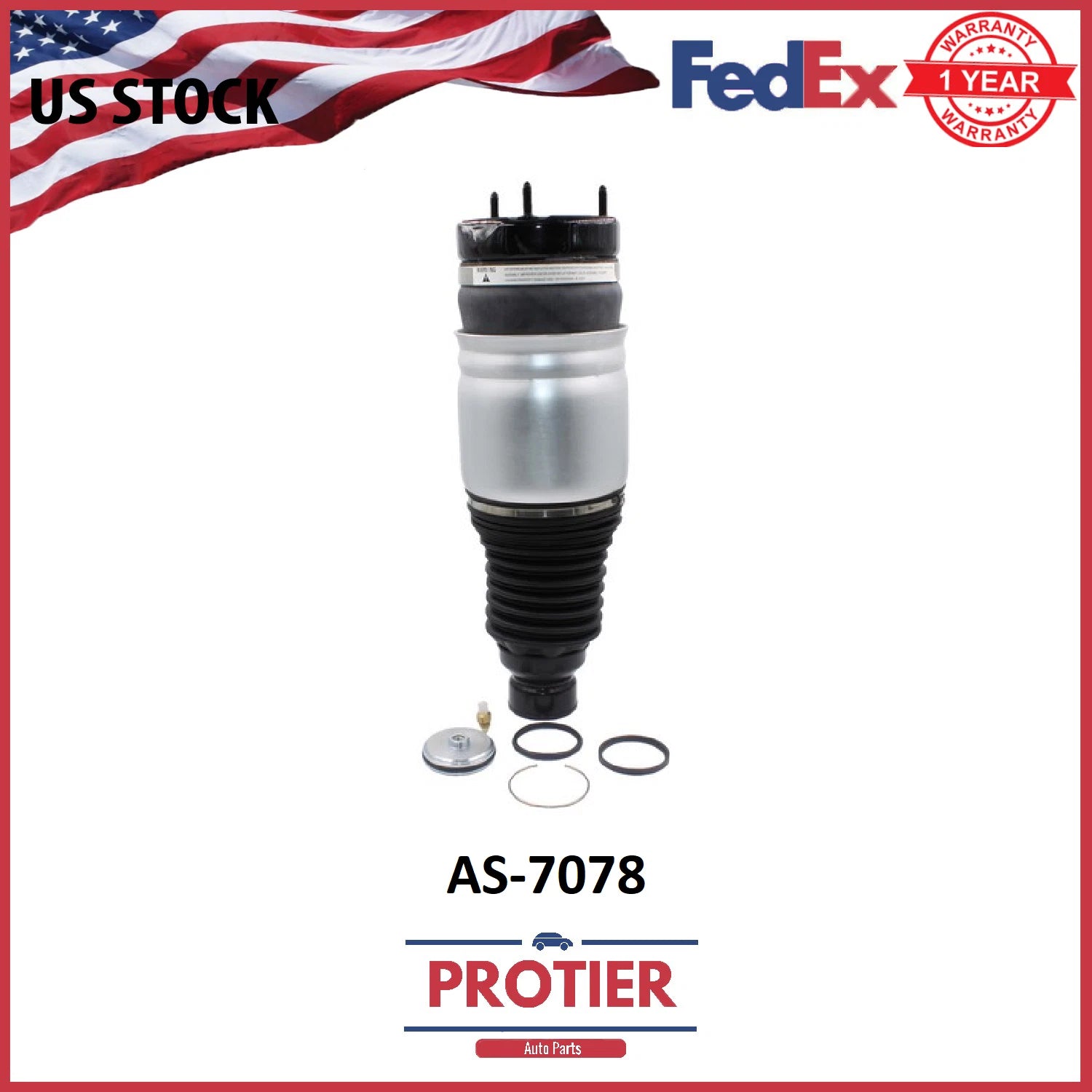 2011 2015 Jeep Grand Cherokee Front Suspension Air Spring Bag OE Style 6B93BC-57