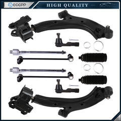 10 Front Lower Control Arm Ball Joint Sway Bar Tie Rods For 2007-2011 HONDA CR-V 6B93BC-57