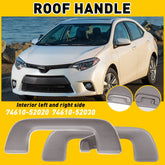 2X Front Rear Side Roof Ceiling Handle Pull Grab Set For 2011-2016 Toyota EOA 6B93BC-57