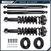 1.5" Front Leveling Kit & Front Struts & Rear Shocks For Ford F-150 2004-2008